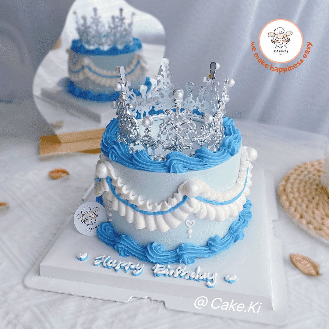Cake Ki Bakery | (2 Days Pre-Order) Vintage Series with Crown Design D