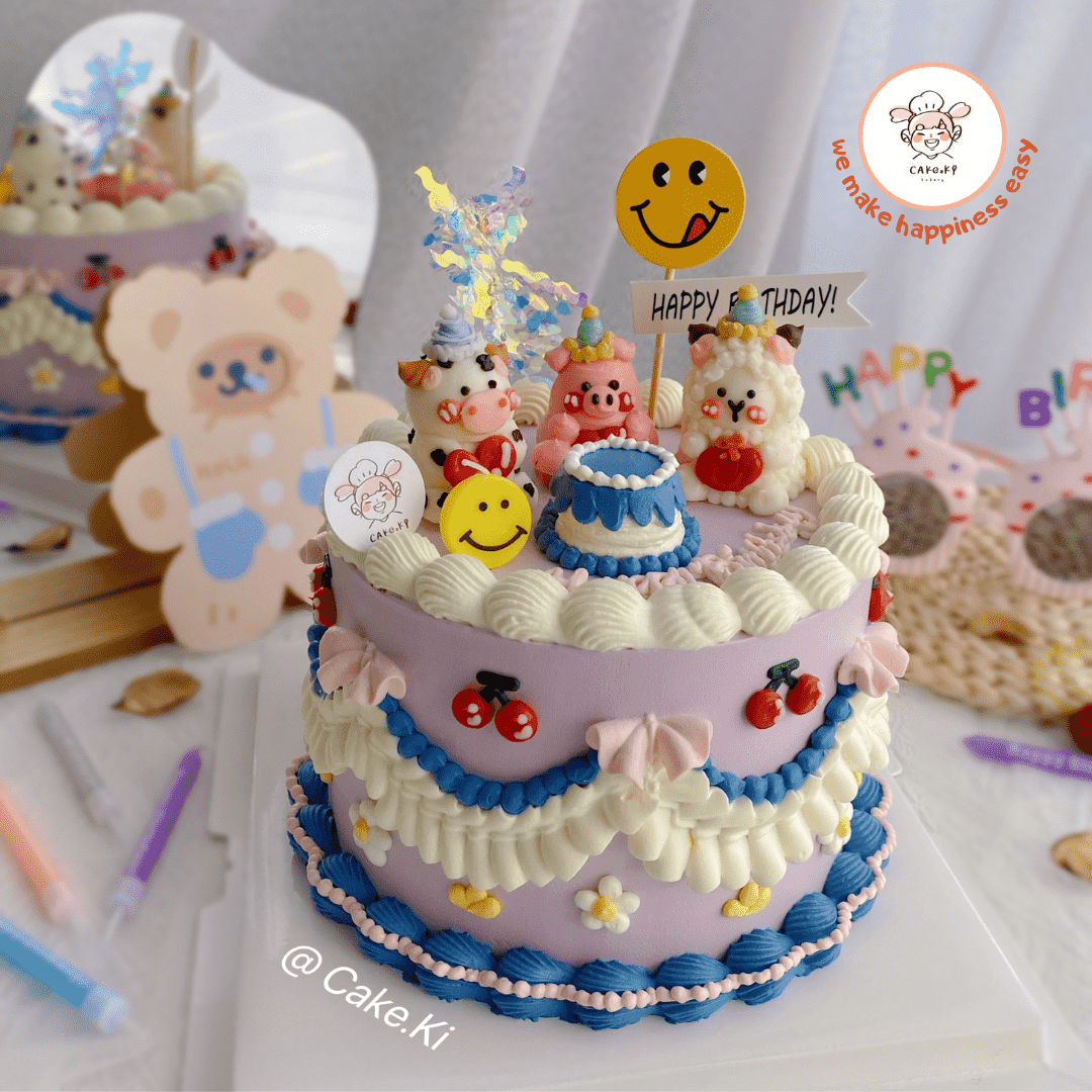 Cake Ki Bakery | (4 Days Pre-Order) Farm Little Animal Design 