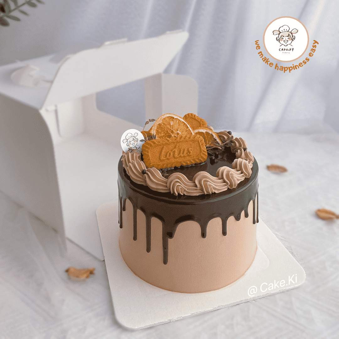 Cake Ki Bakery | (2 Days Pre-Order) 6'inch Cake.Ki Chocolate Mousse Flavour Cake