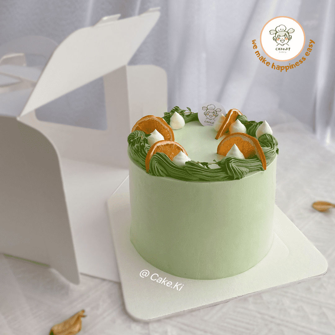 Cake Ki Bakery | (2 Days Pre-Order) 6'inch Matcha Mousse Flavour Cake