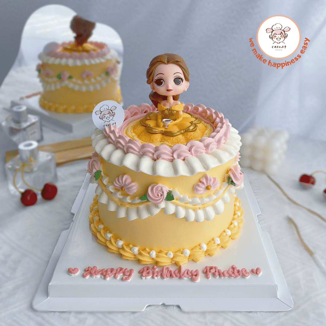Cake Ki Bakery | (3 Days Pre-Order) Princess Series Design C