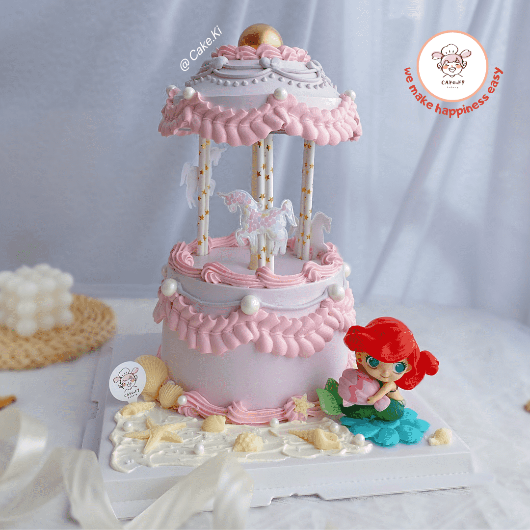 Cake Ki Bakery | (3 Days Pre-Order) -Double Tier
Mermaid Princess Series (I)