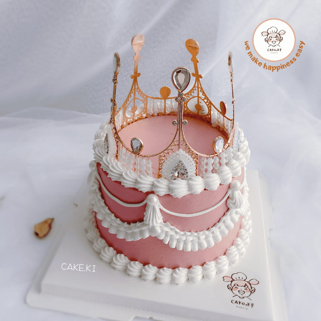 Cake Ki Bakery | (2 Days Pre-Order) Vintage Series with Crown Design A