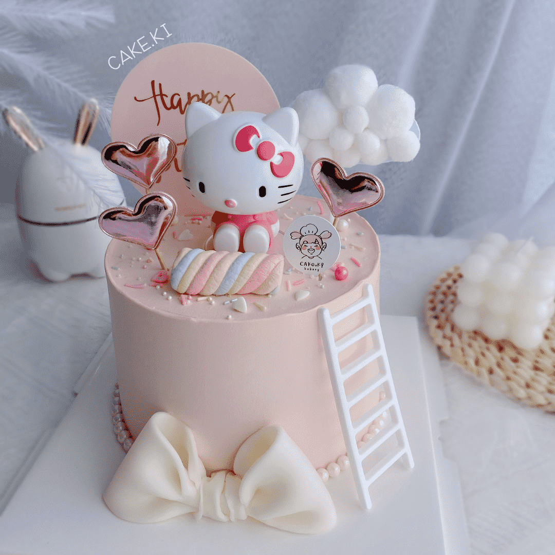 (3 Days Pre-Order) Hello Kitty Design C | Cake Ki Bakery