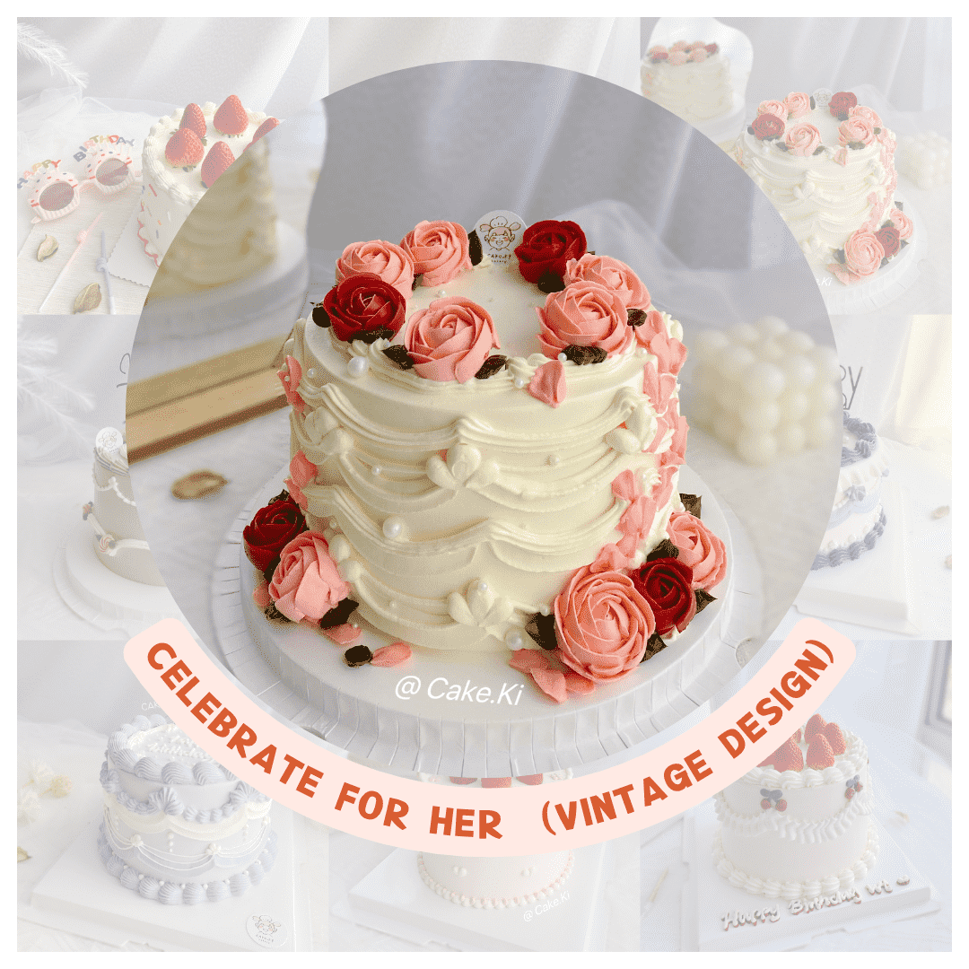 Cake Ki Bakery | Celebrate For Her (Vintage Design)