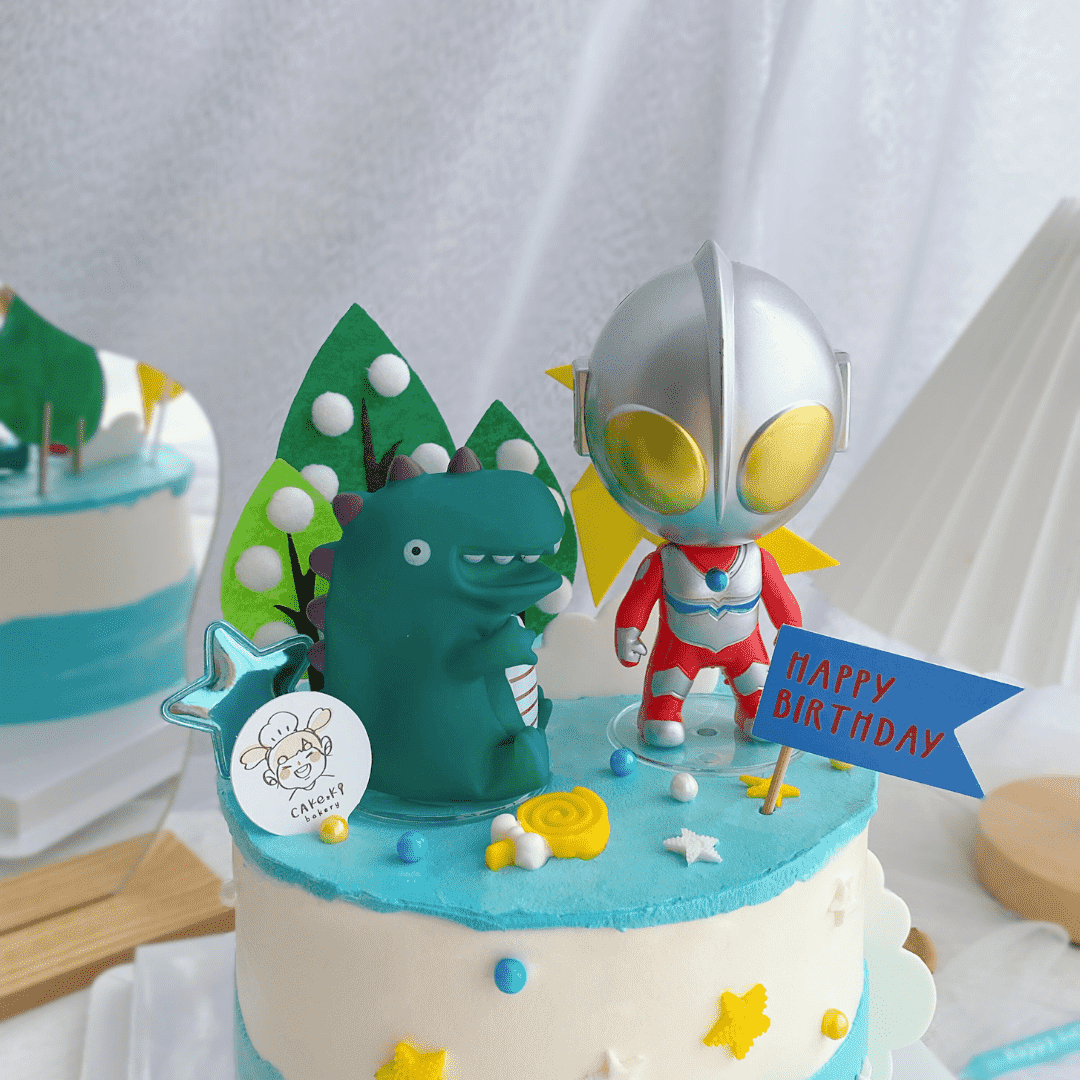 ( 2 Days Pre-Order ) Ultra-man Design | Cake Ki Bakery