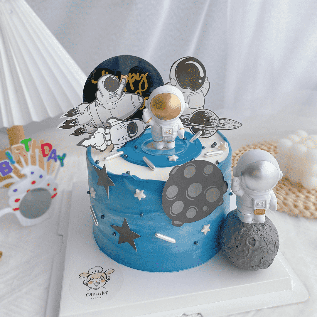 Cake Ki Bakery | ( 2 Days Pre-Order ) Cute NASA Astronaut Design I