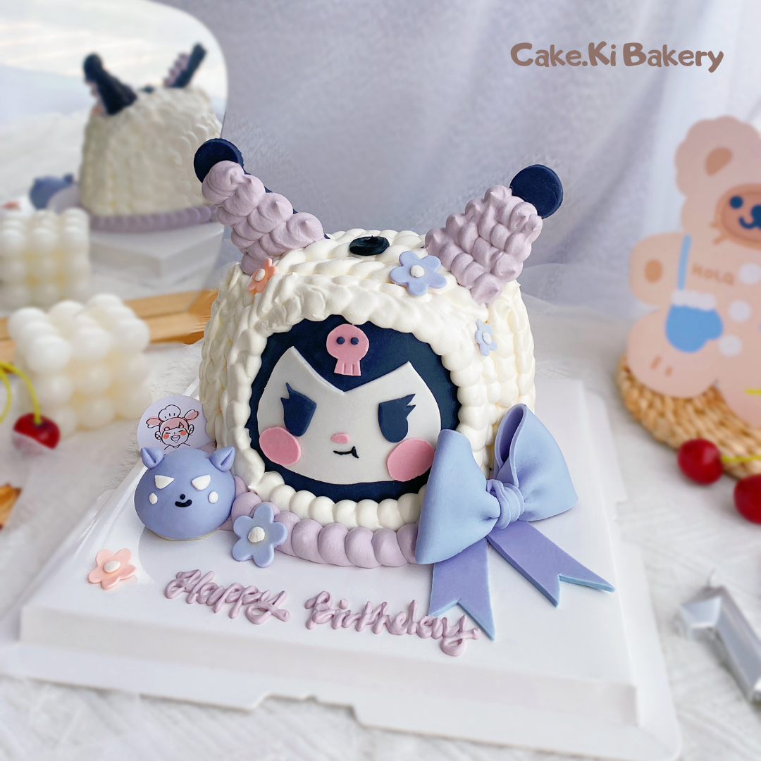 Cake Ki Bakery | (3 Day Pre-Order) Kuromi 3D Cake Design