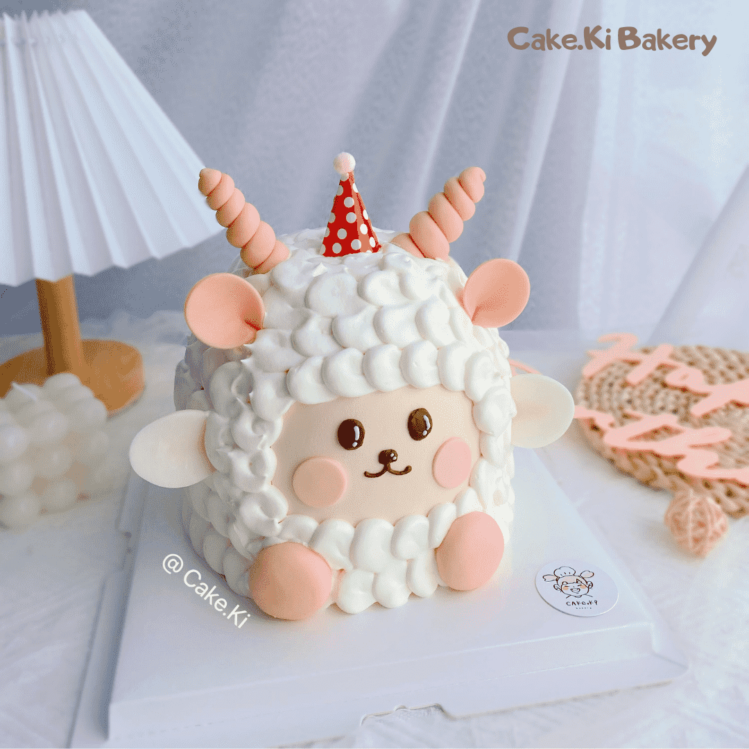 Cake Ki Bakery | (3 Days Pre-Order) 3D Little Sheep Design